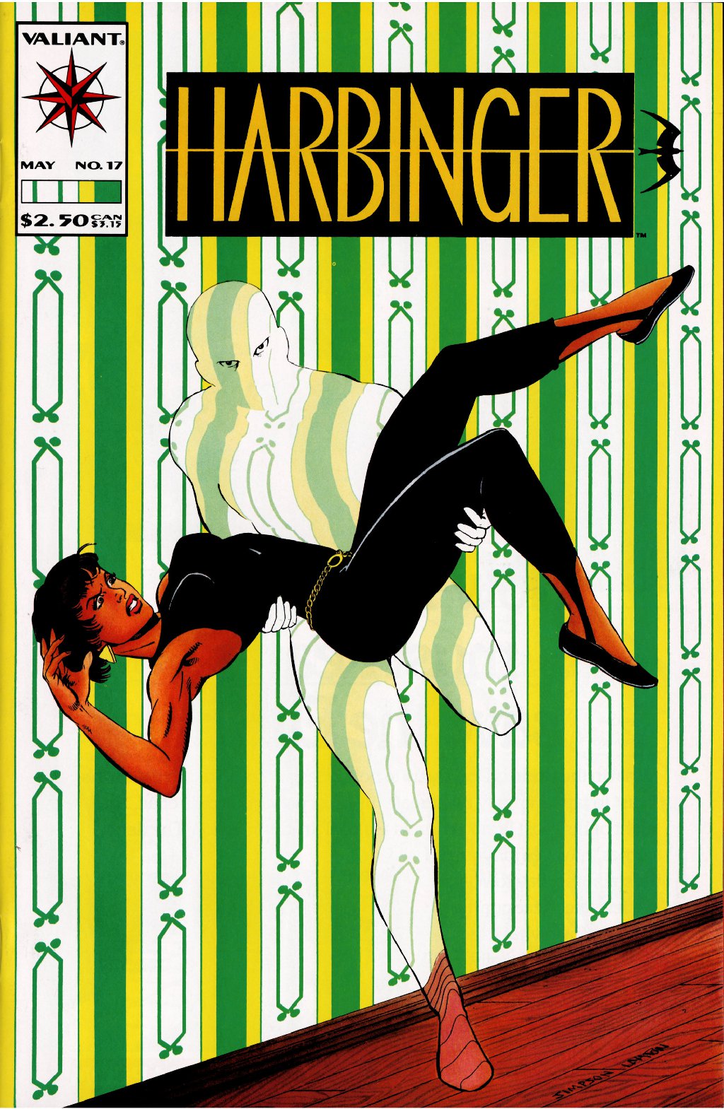 cover for Harbinger (1992), Volume 17
