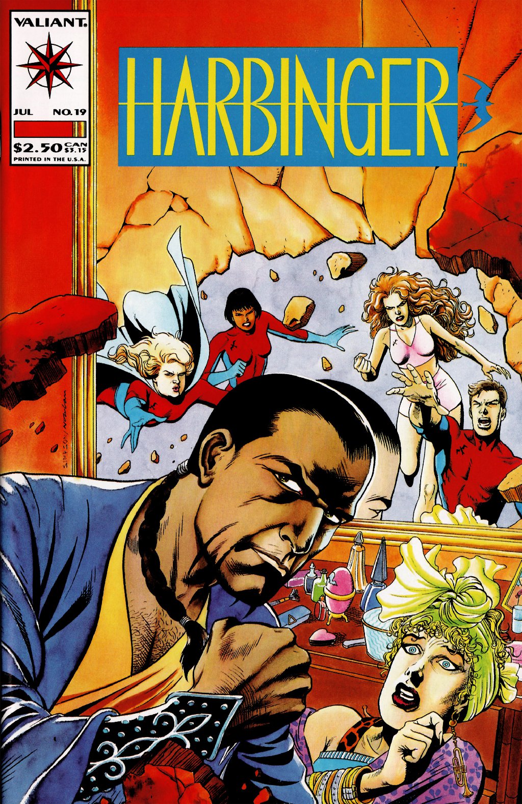 cover for Harbinger (1992), Volume 19