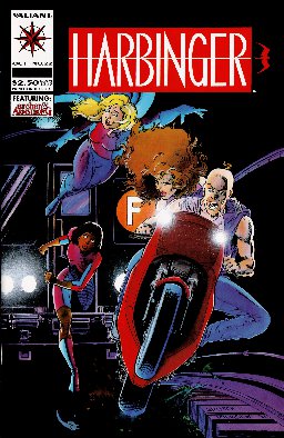 poster for Harbinger (1992), Volume 22