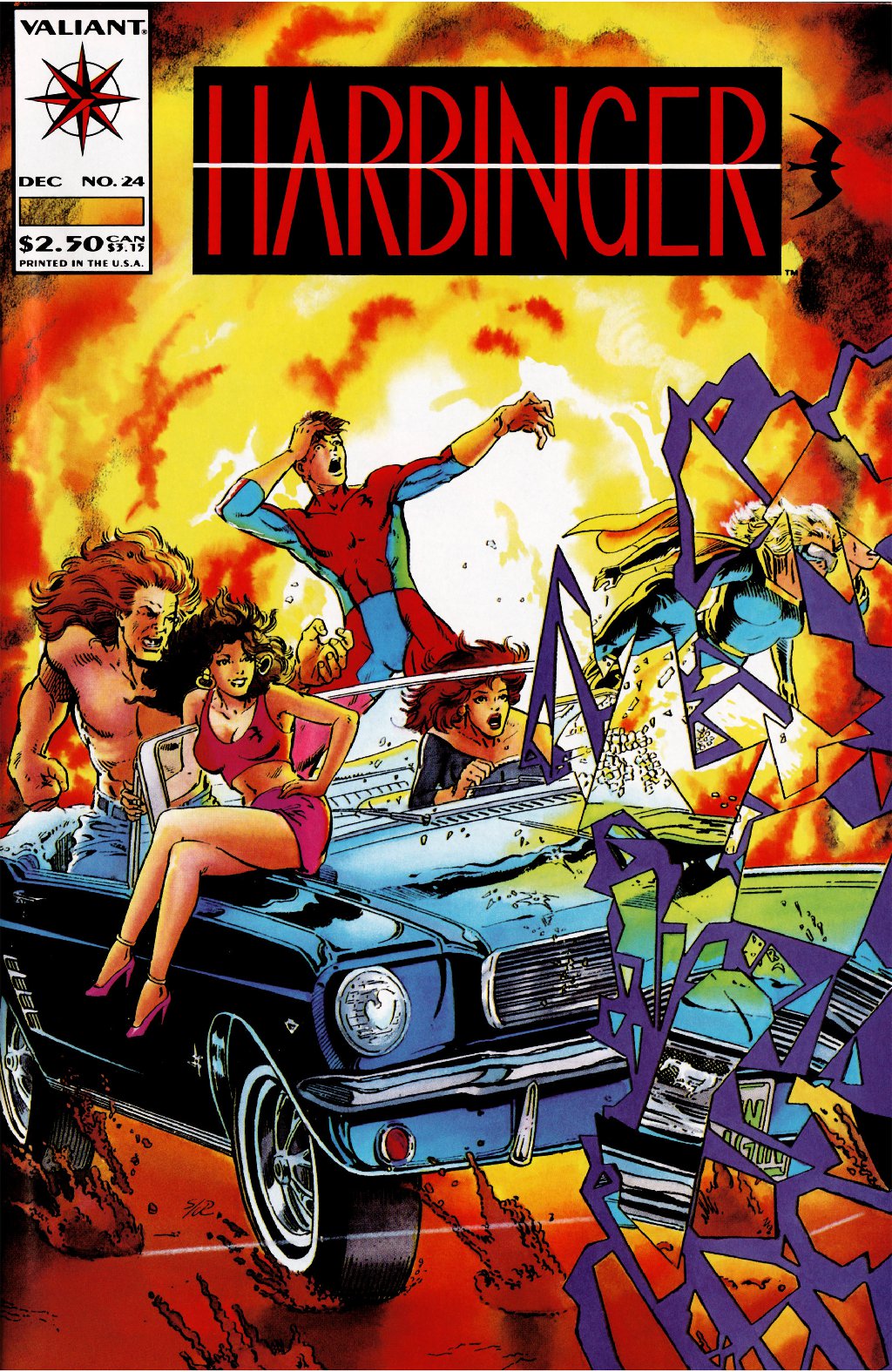 cover for Harbinger (1992), Volume 24
