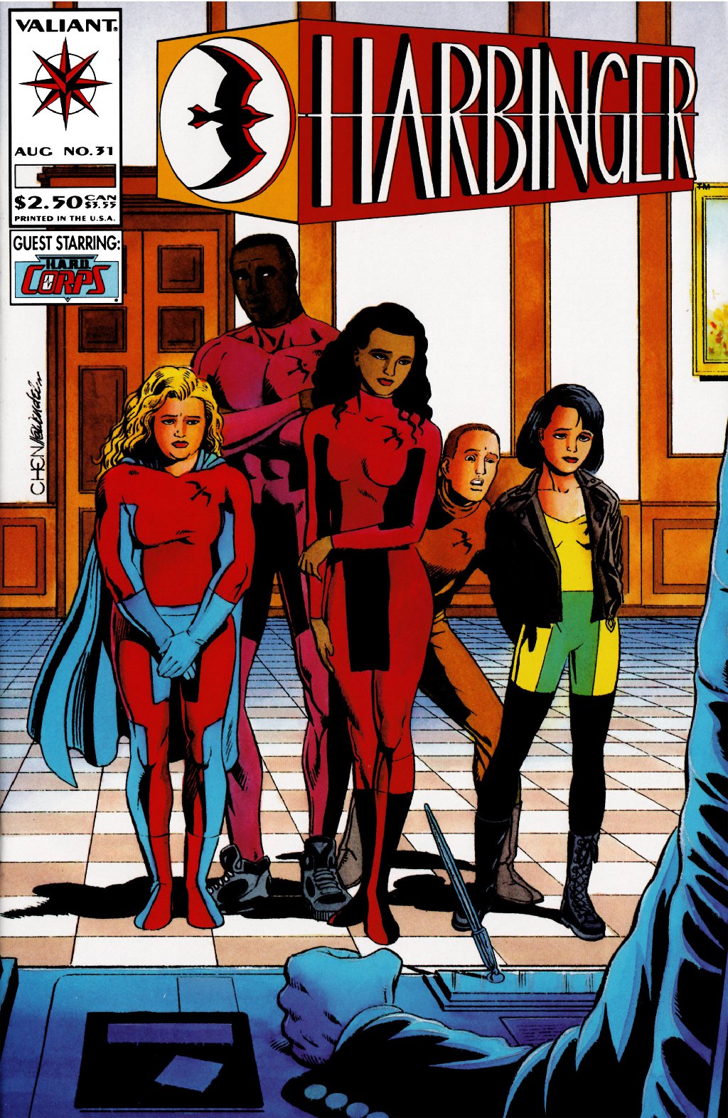 cover for Harbinger (1992), Volume 31