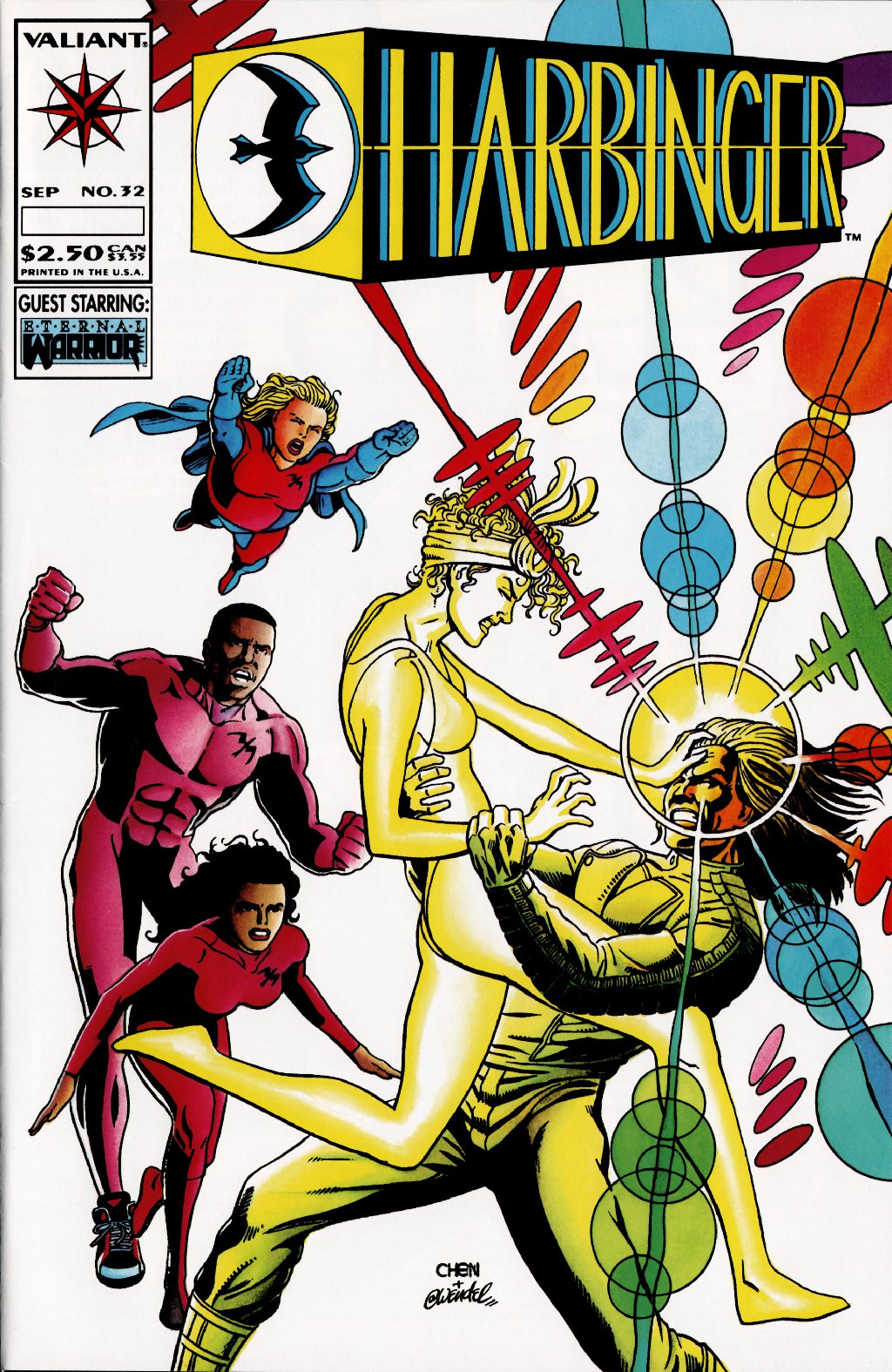 cover for Harbinger (1992), Volume 32