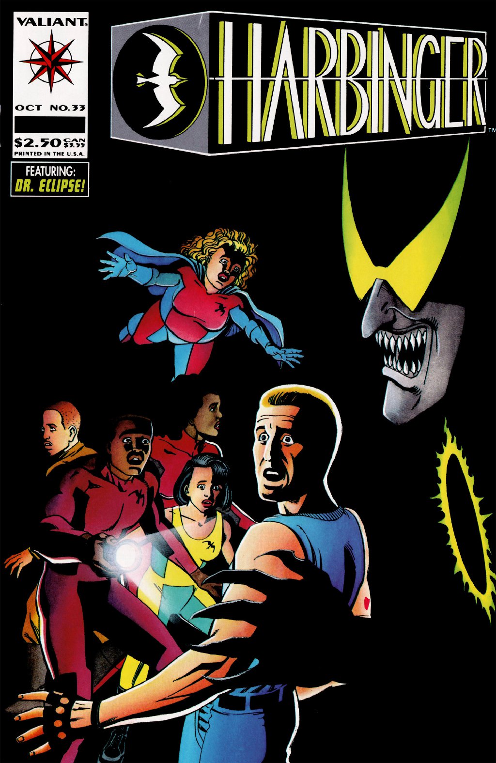 cover for Harbinger (1992), Volume 33