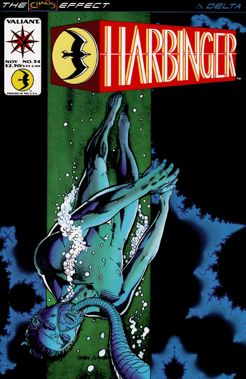 cover for Harbinger (1992), Volume 34