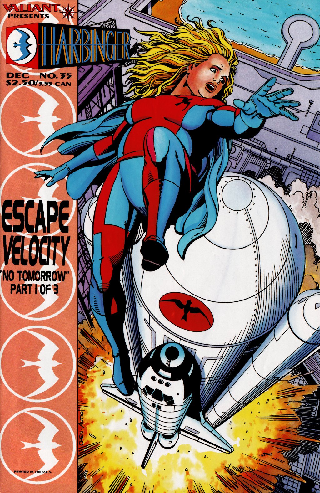 cover for Harbinger (1992), Volume 35