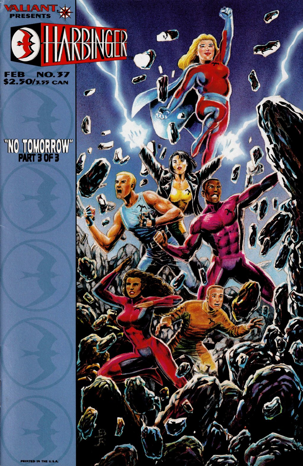 cover for Harbinger (1992), Volume 37