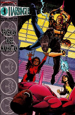 poster for Harbinger (1992), Volume 38