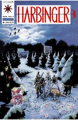poster for Harbinger (1992), Volume 4