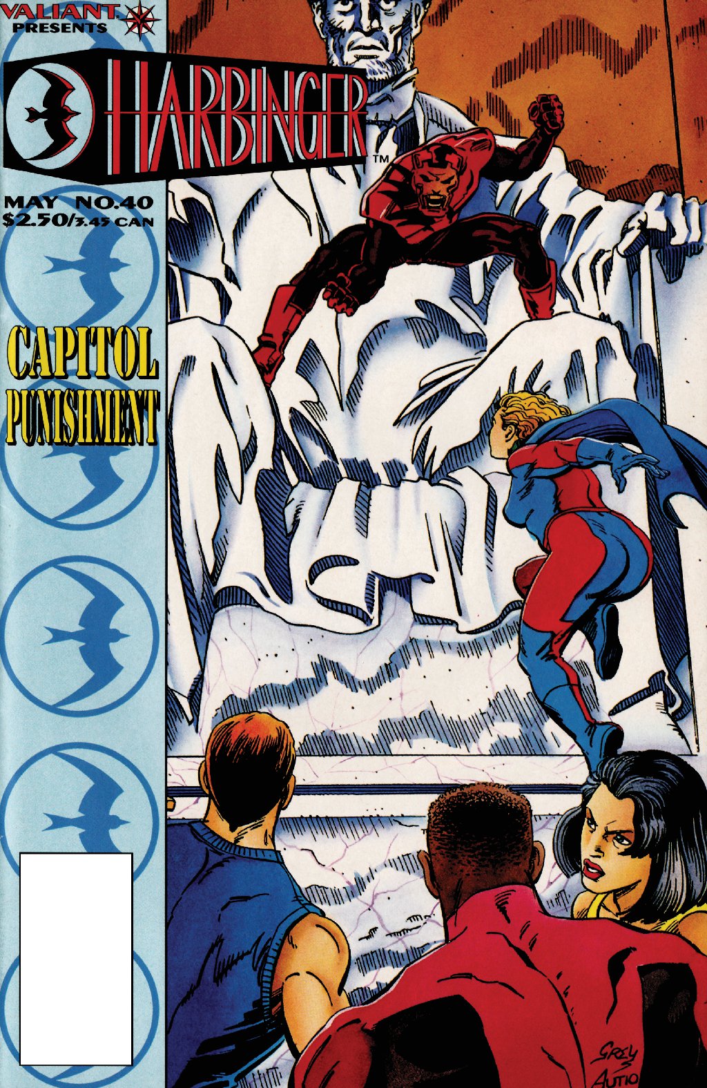 cover for Harbinger (1992), Volume 40