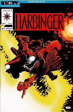 poster for Harbinger (1992), Volume 8