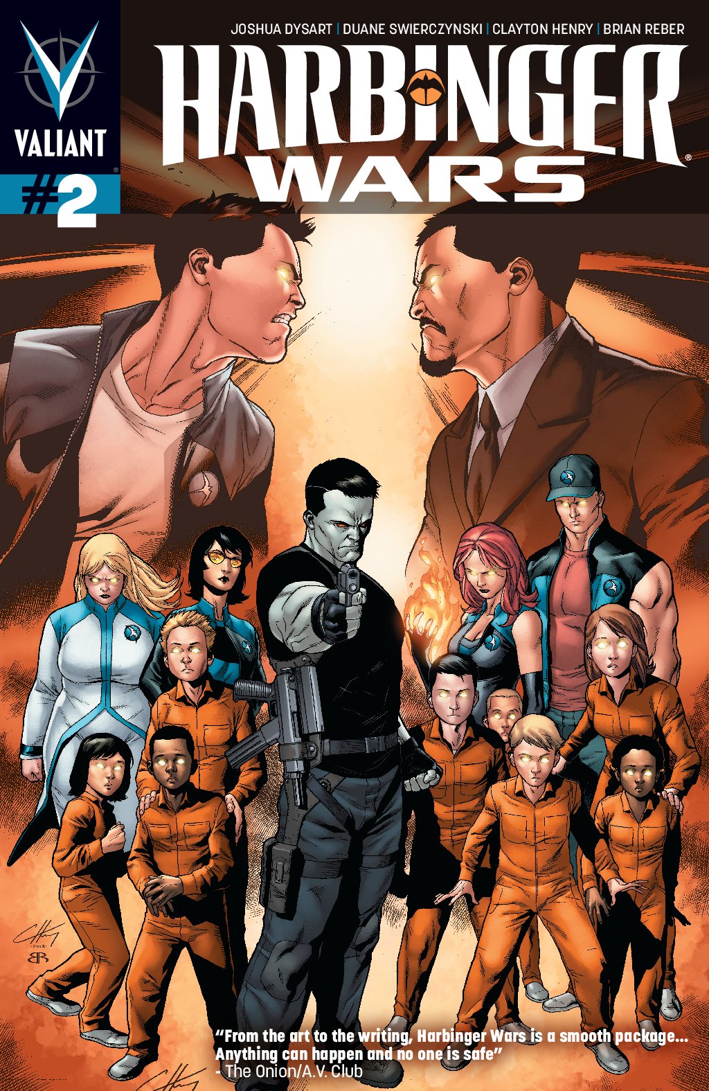 cover for Harbinger Wars #2