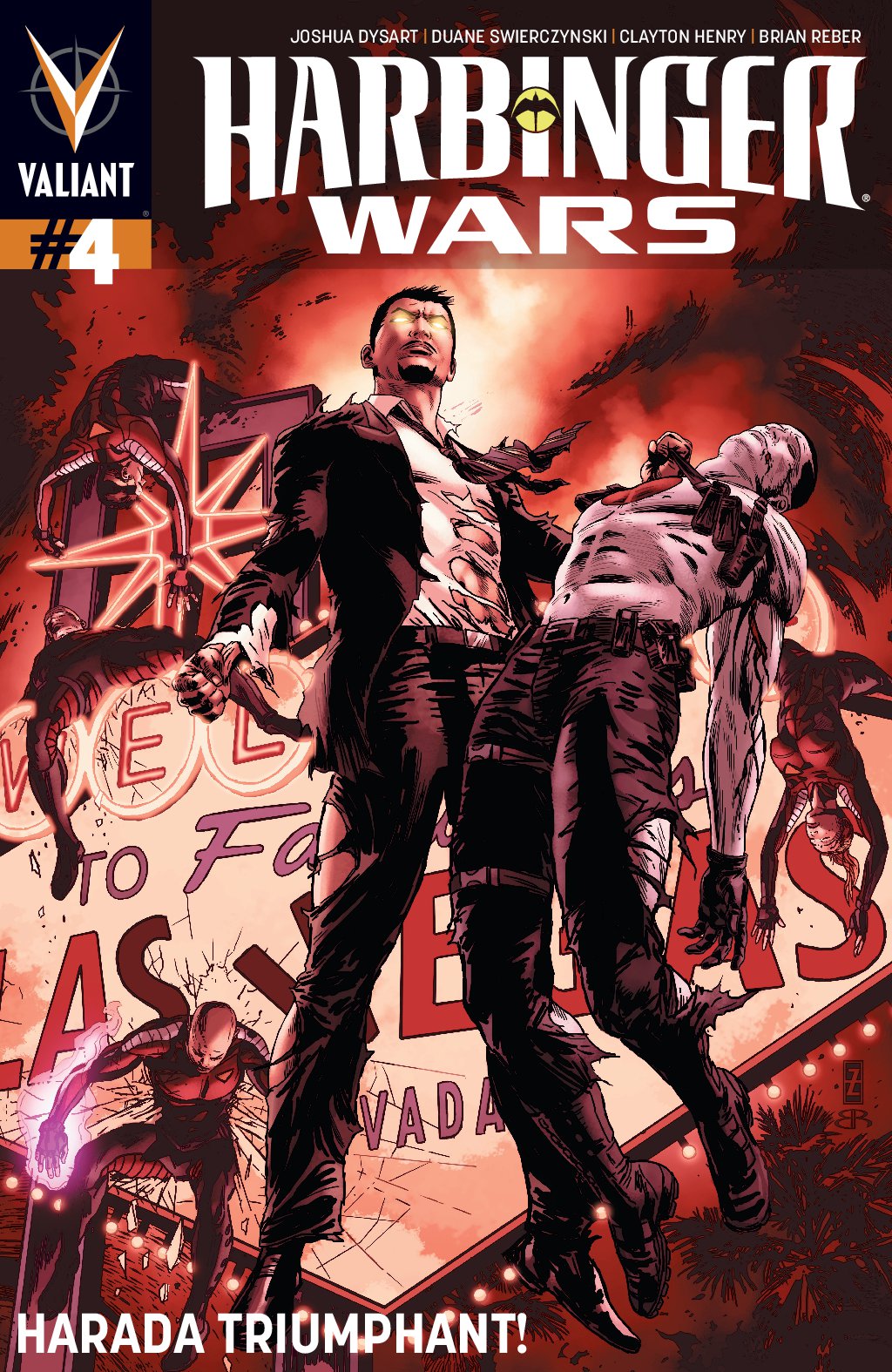 cover for Harbinger Wars #4
