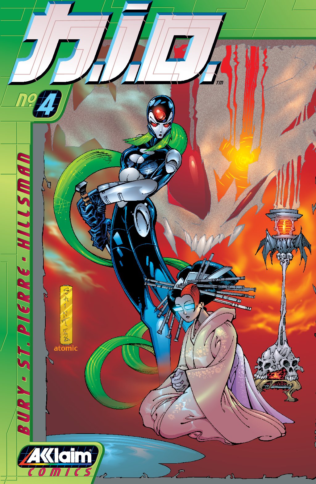 cover for N.I.O. (1998) #4