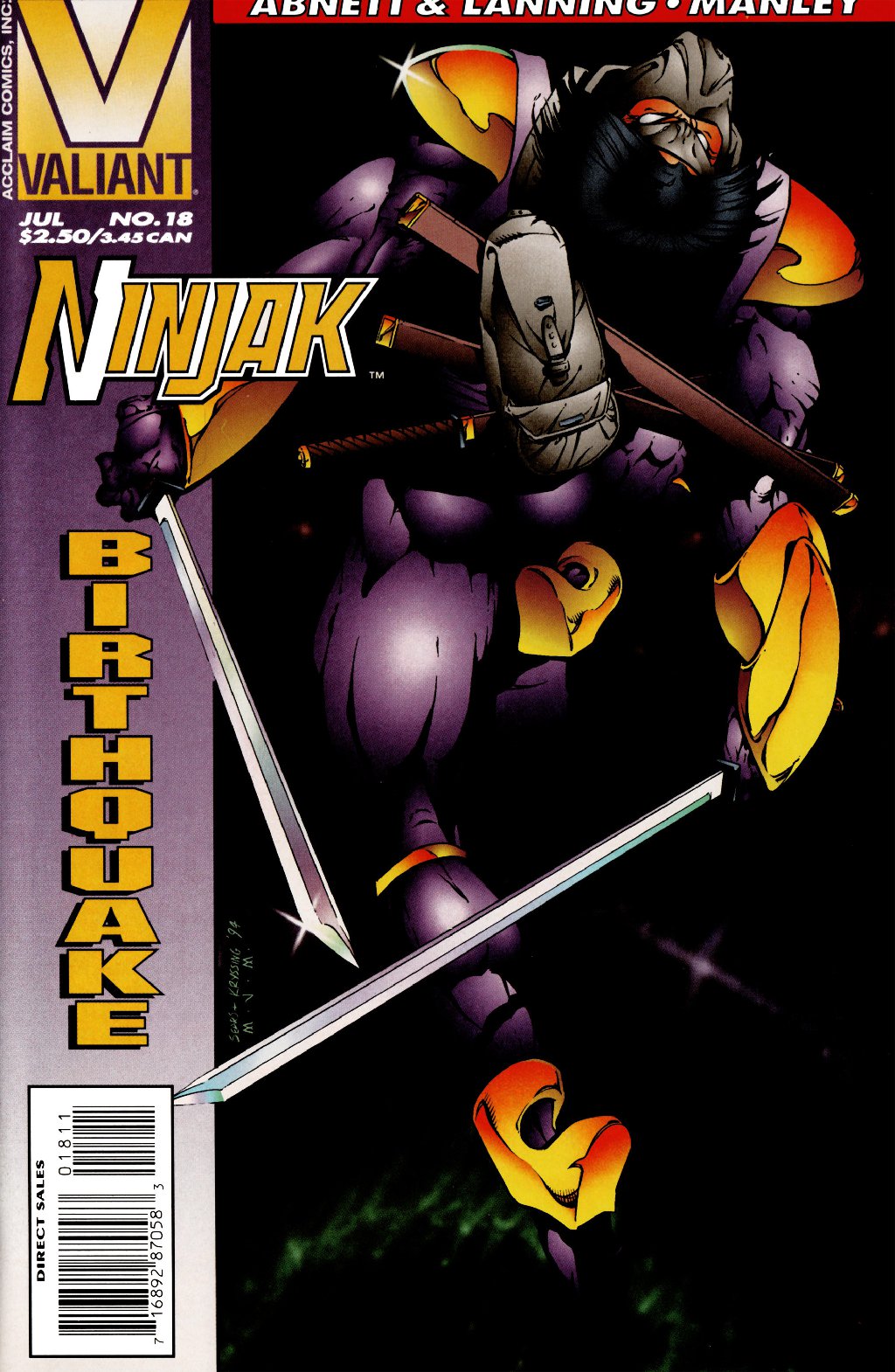 cover for Ninjak (1994) #18