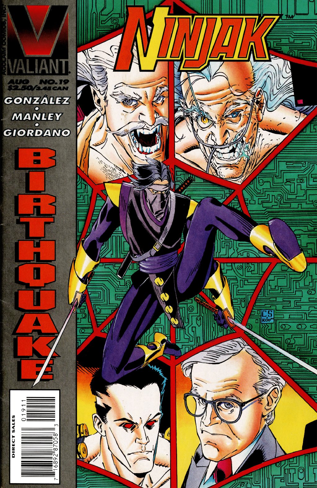 cover for Ninjak (1994) #19