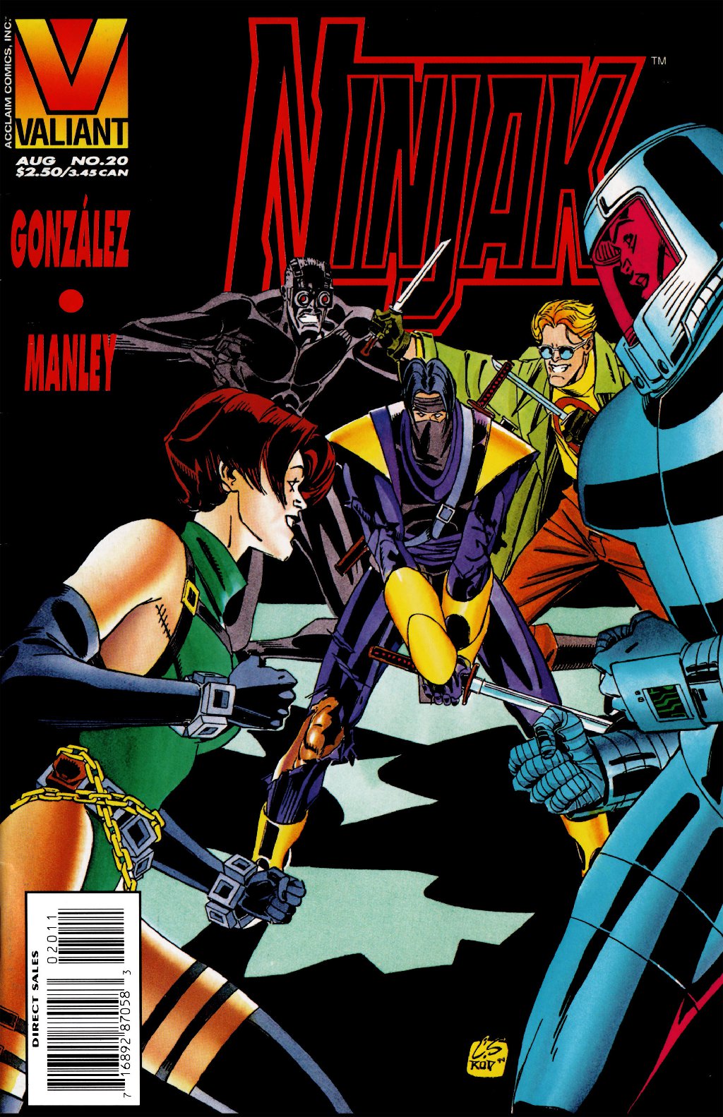 cover for Ninjak (1994) #20