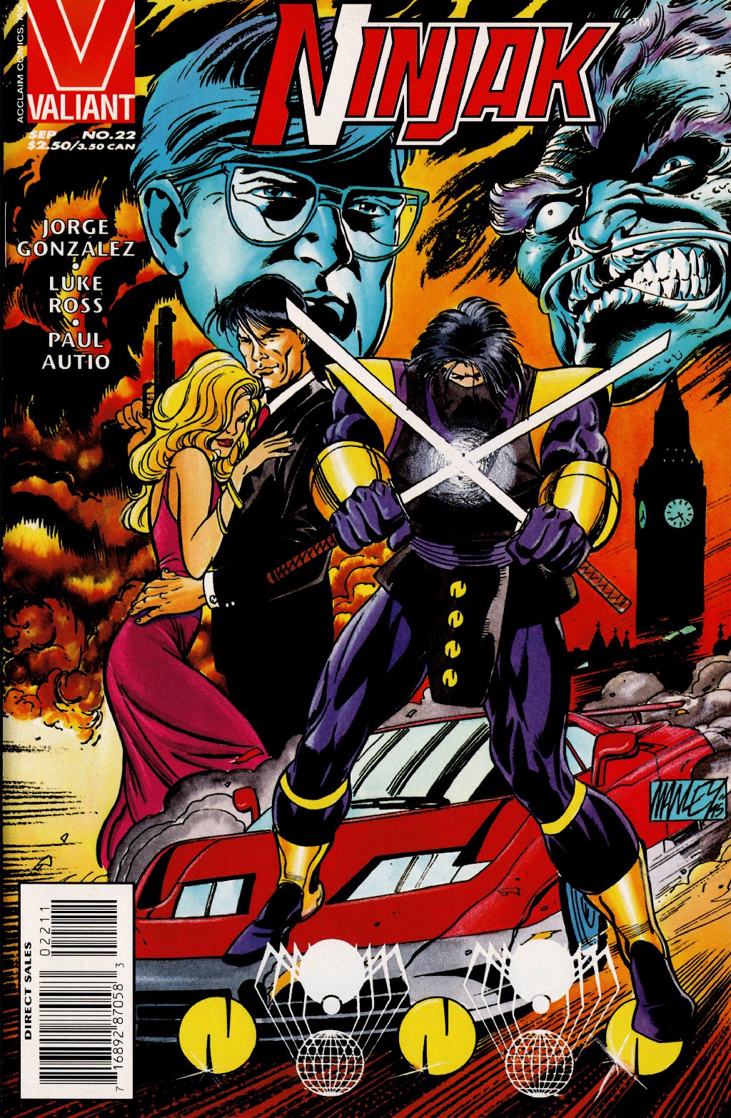 cover for Ninjak (1994) #22