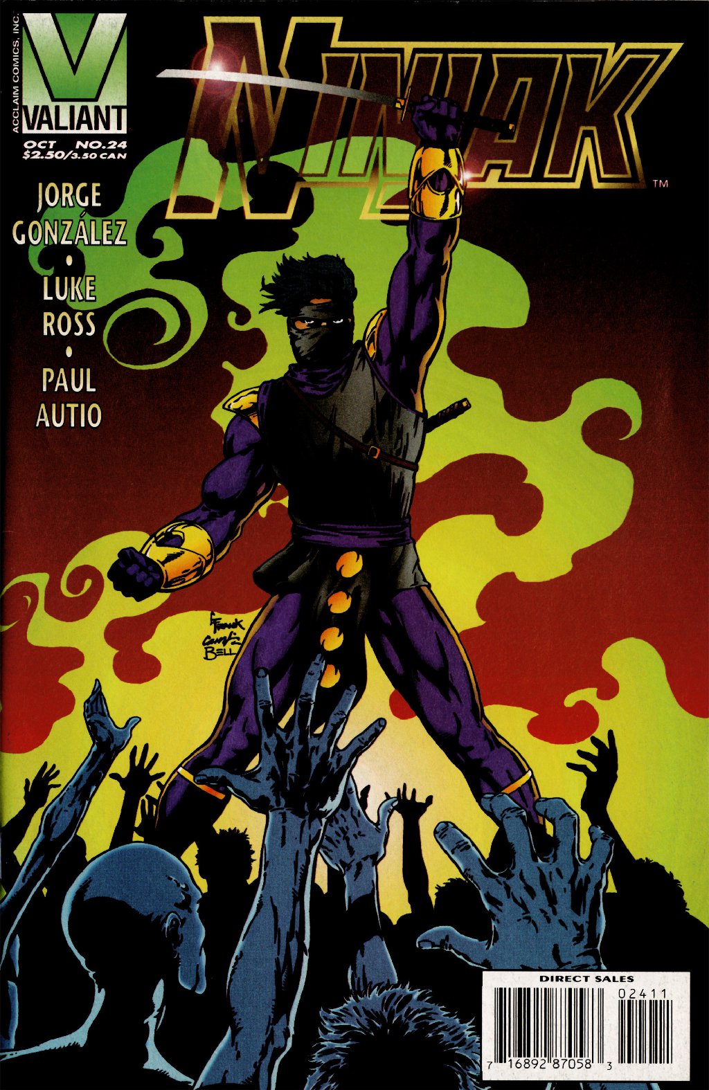 cover for Ninjak (1994) #24