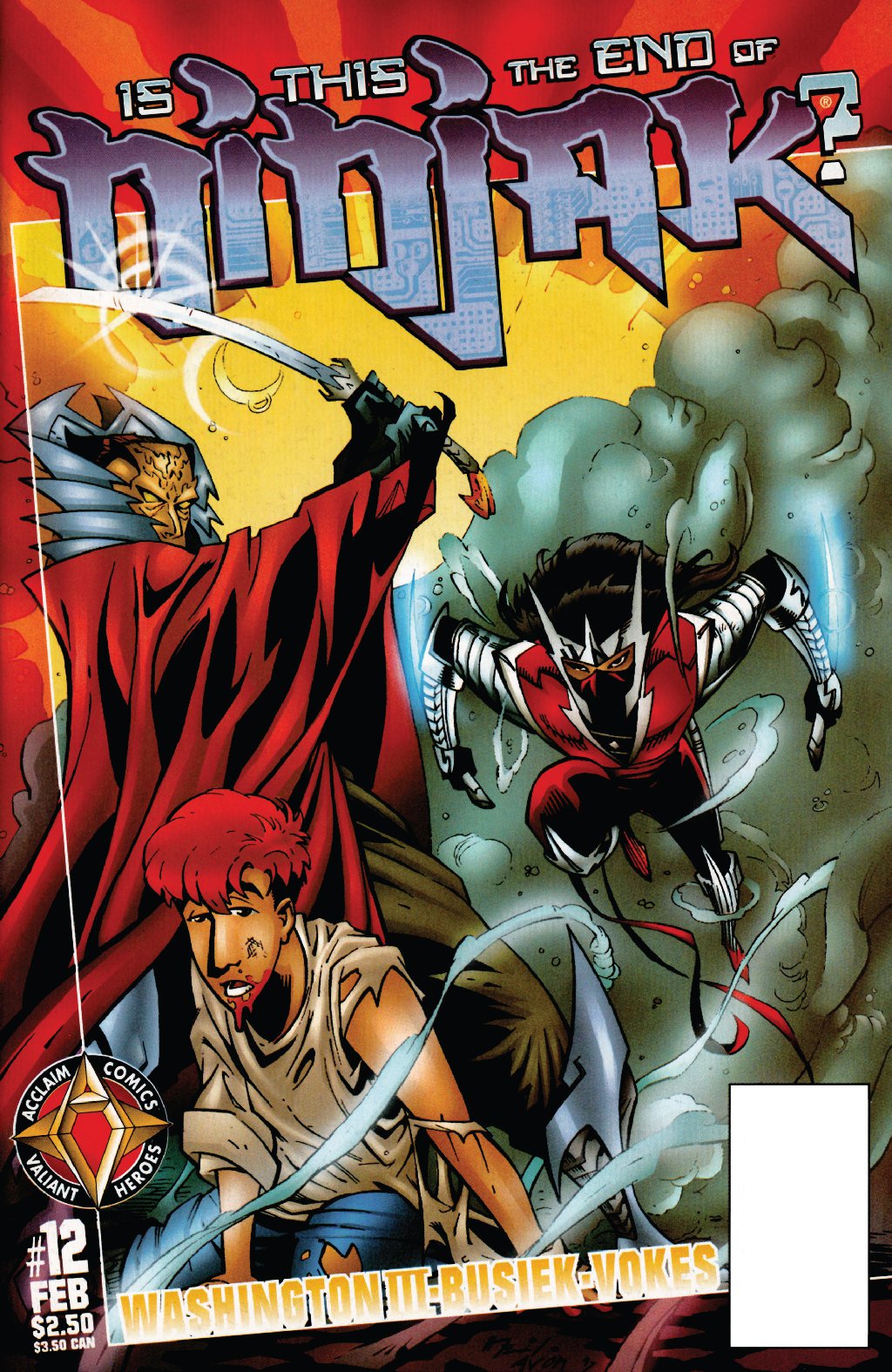 cover for Ninjak (1997) #12