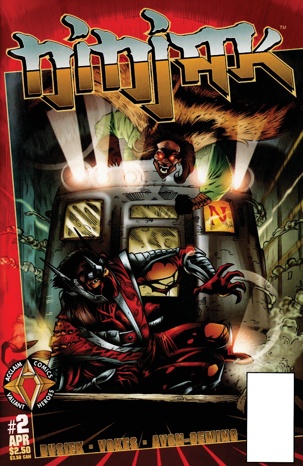 cover for Ninjak (1997) #2