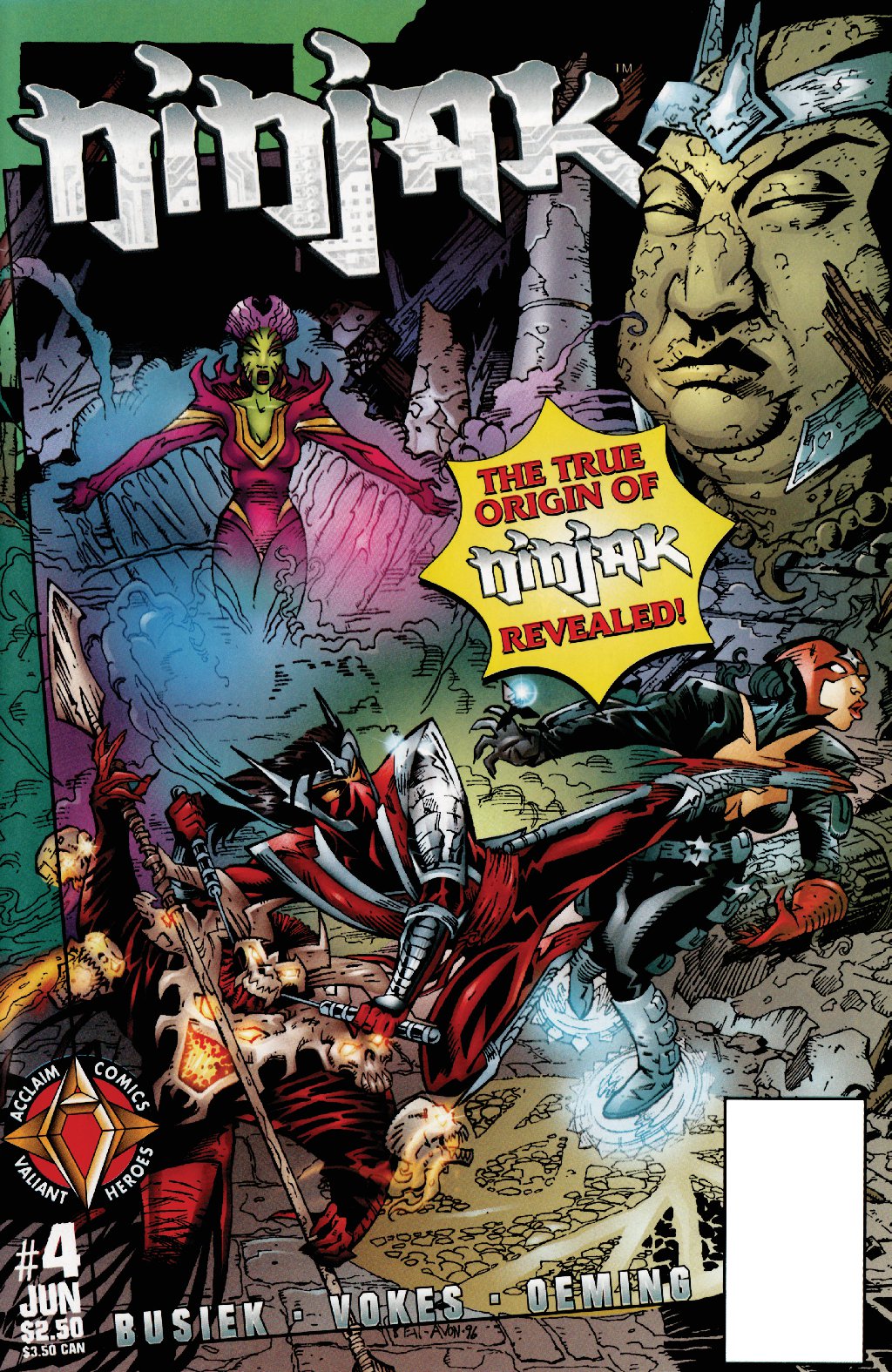 cover for Ninjak (1997) #4