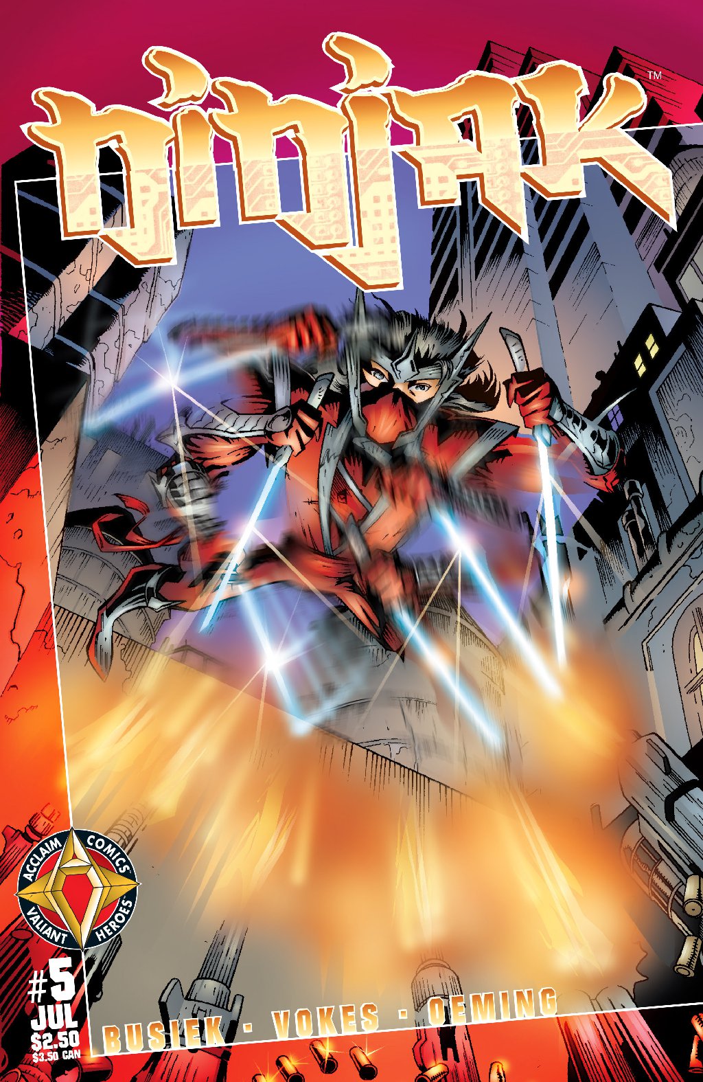 cover for Ninjak (1997) #5