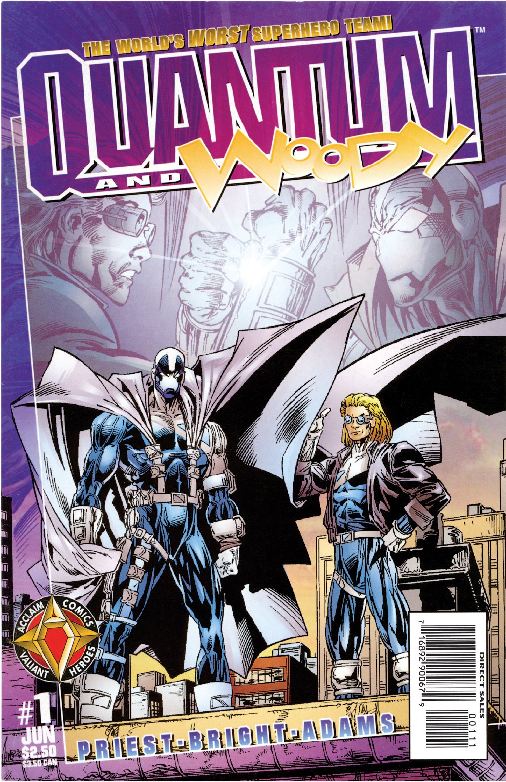 cover for Quantum and Woody (1997) #1