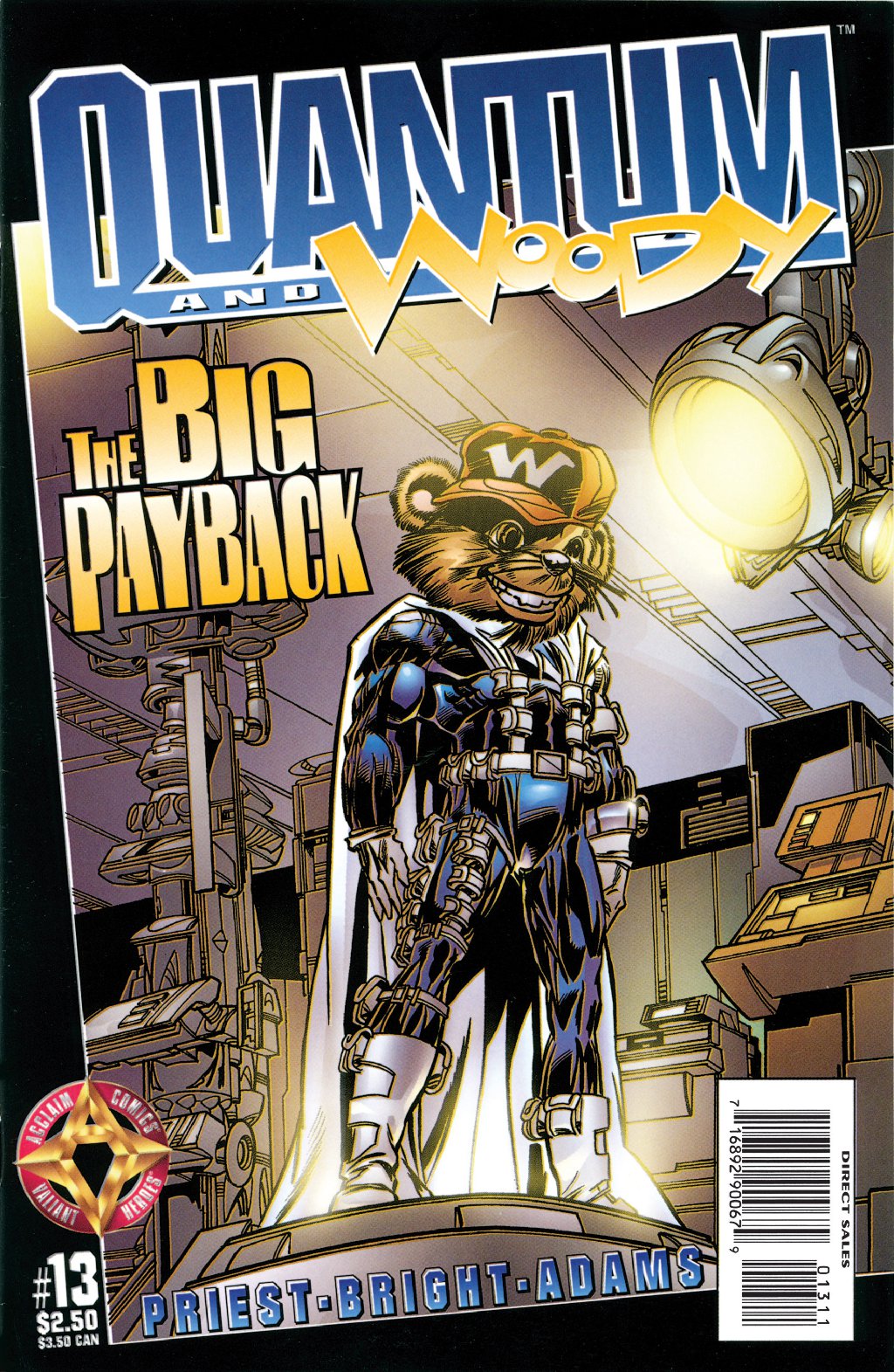 cover for Quantum and Woody (1997) #13