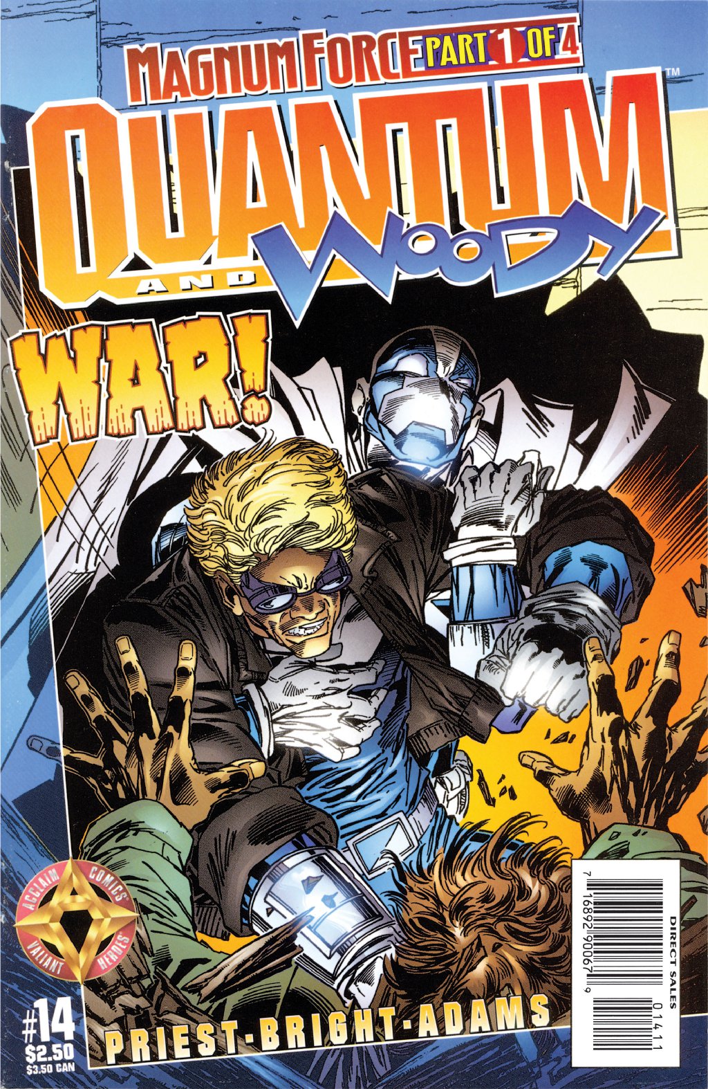 cover for Quantum and Woody (1997) #14