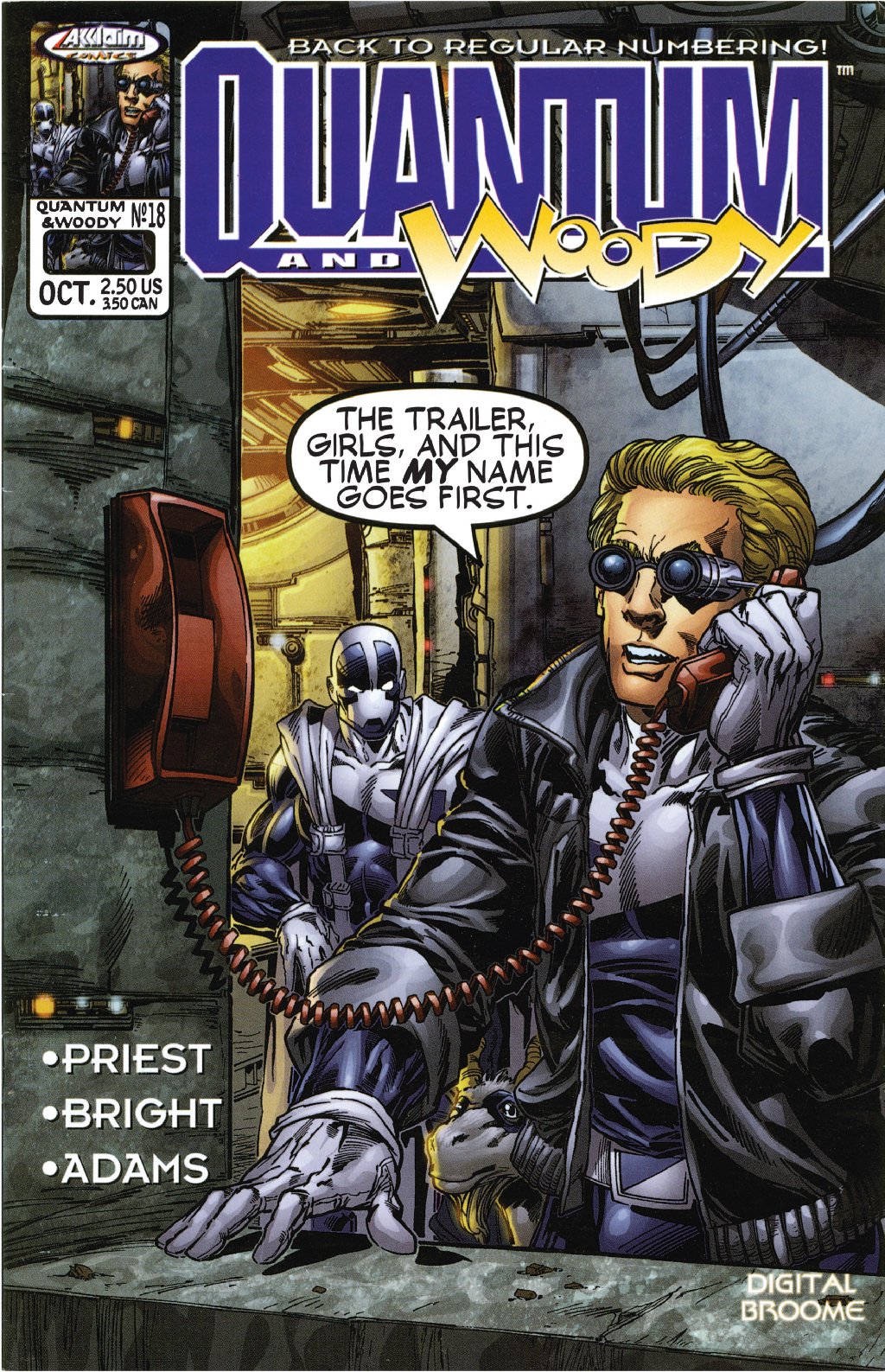 cover for Quantum and Woody (1997) #18