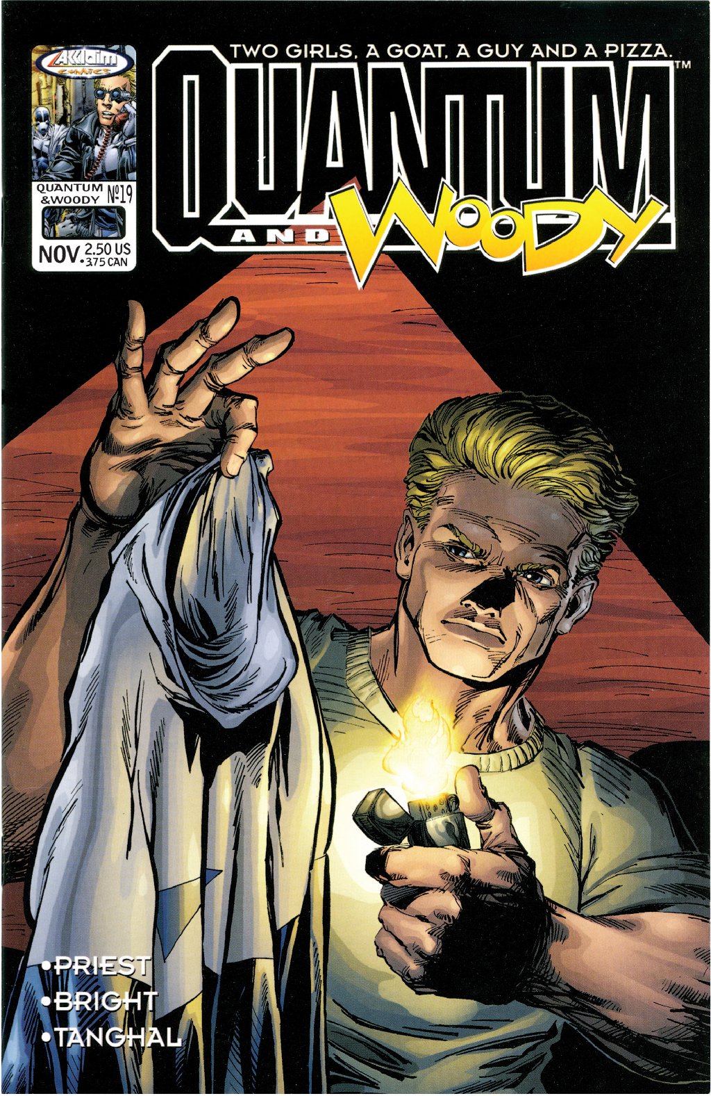 cover for Quantum and Woody (1997) #19
