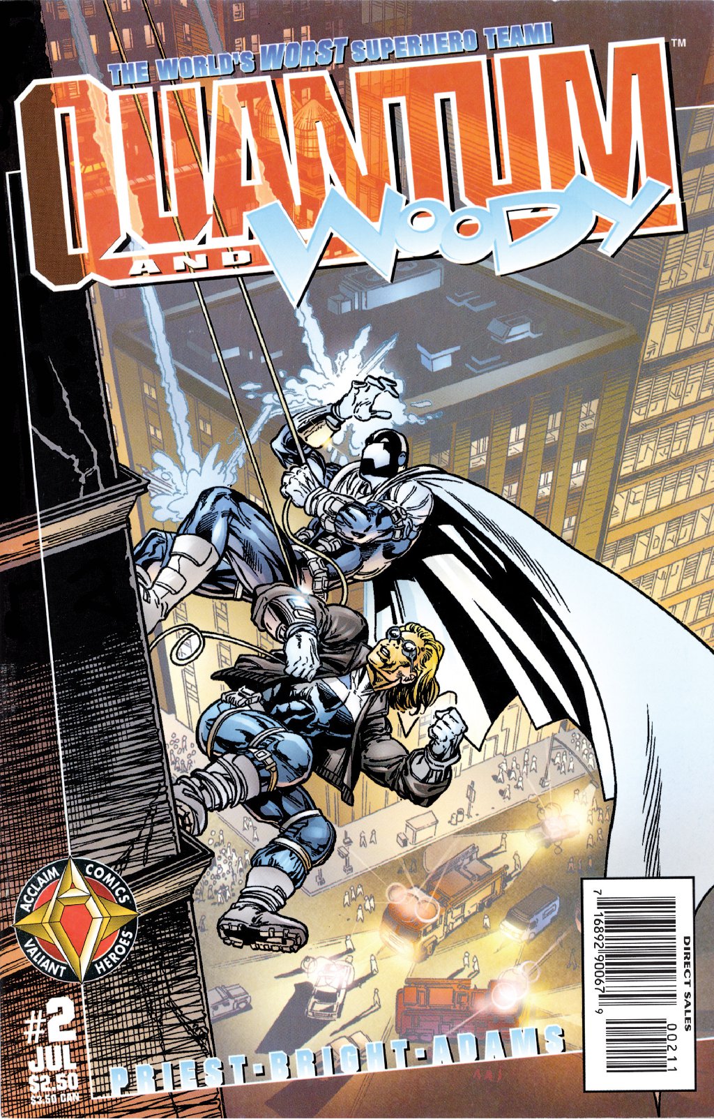 cover for Quantum and Woody (1997) #2