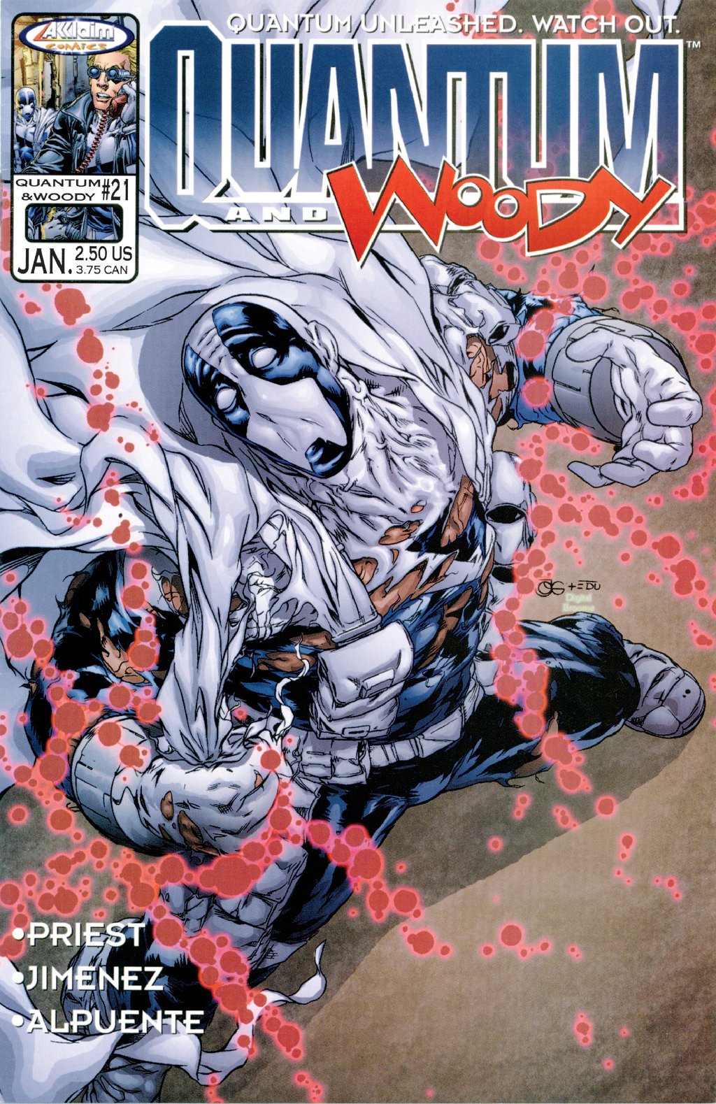 cover for Quantum and Woody (1997) #21