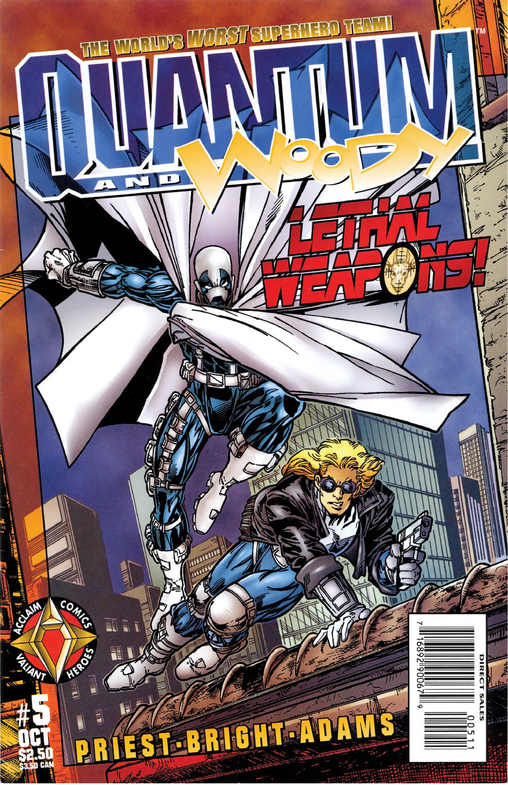 cover for Quantum and Woody (1997) #5