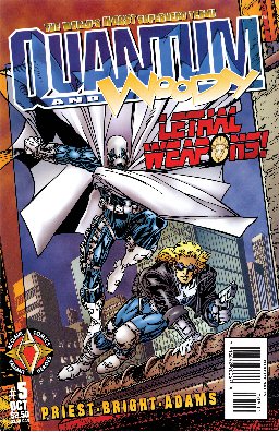 poster for Quantum and Woody (1997) #5