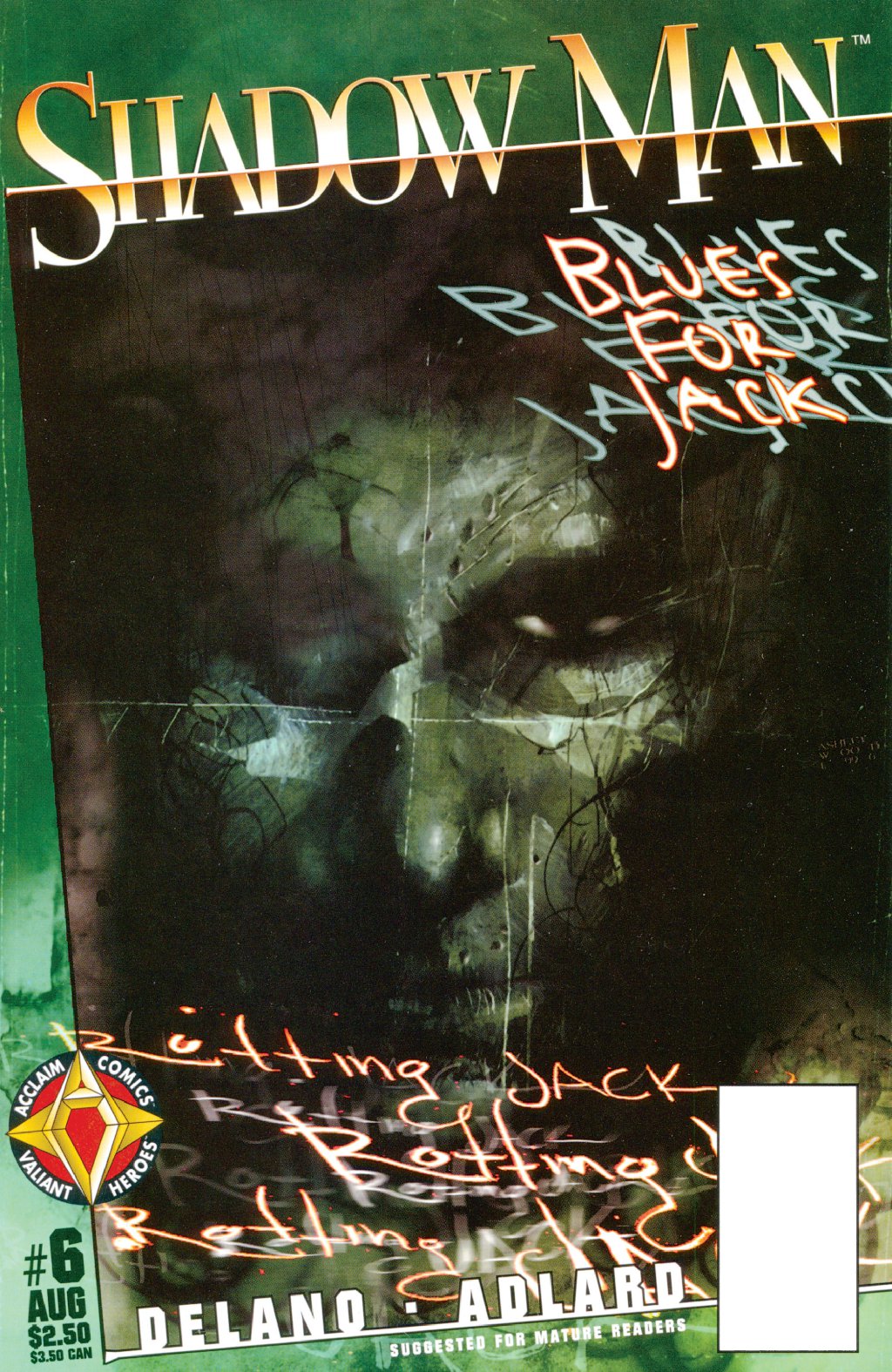 cover for Shadowman (1997) #6