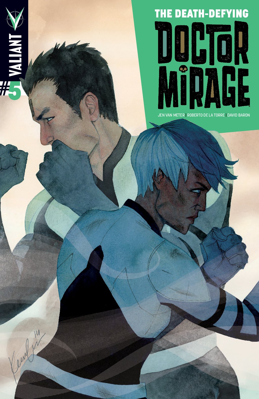 cover for The Death-Defying Dr. Mirage #5