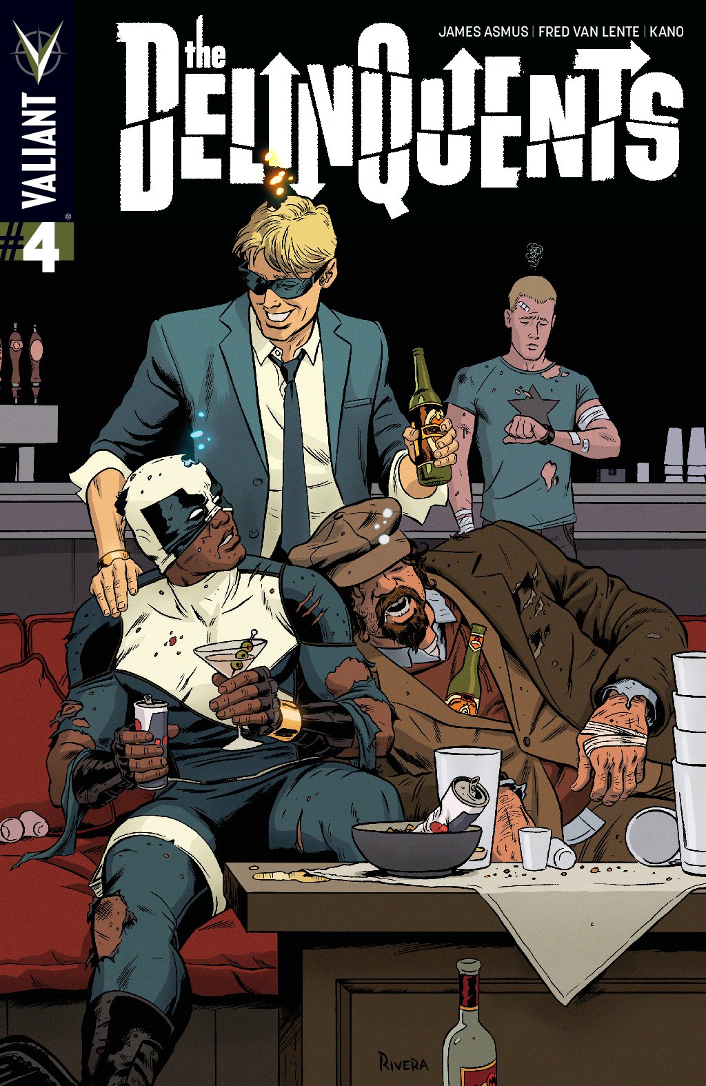 cover for The Delinquents #4