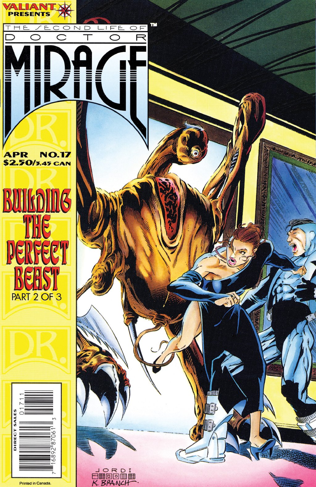 cover for The Second Life of Dr. Mirage (1993) #17