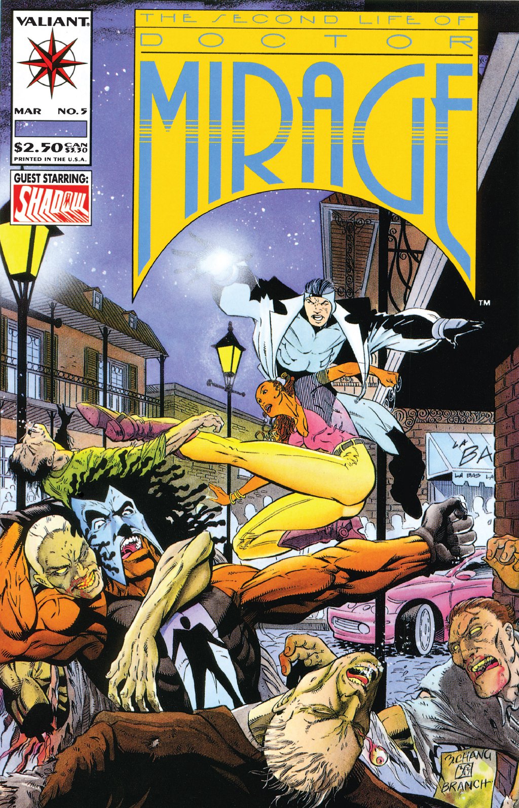 cover for The Second Life of Dr. Mirage (1993) #5