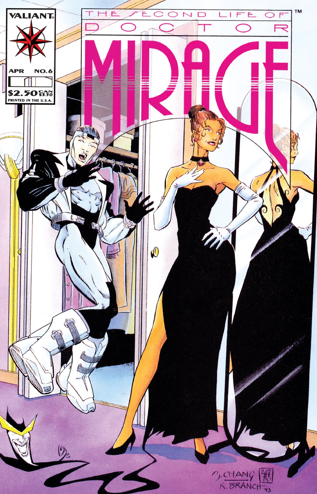 cover for The Second Life of Dr. Mirage (1993) #6