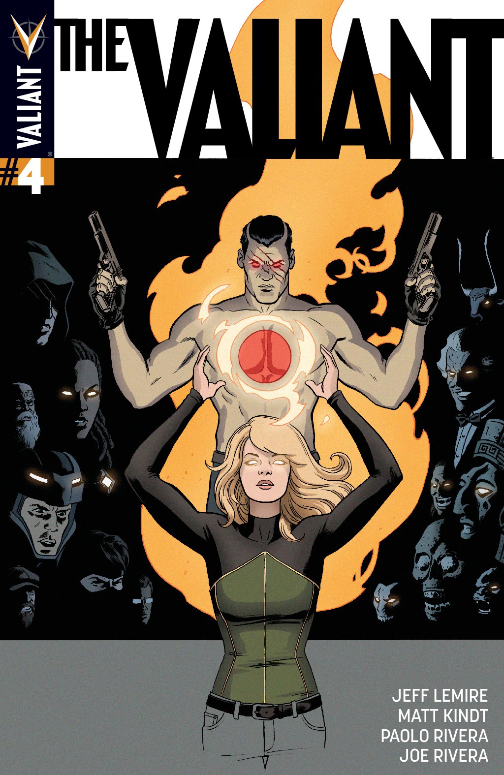 cover for The Valiant #4