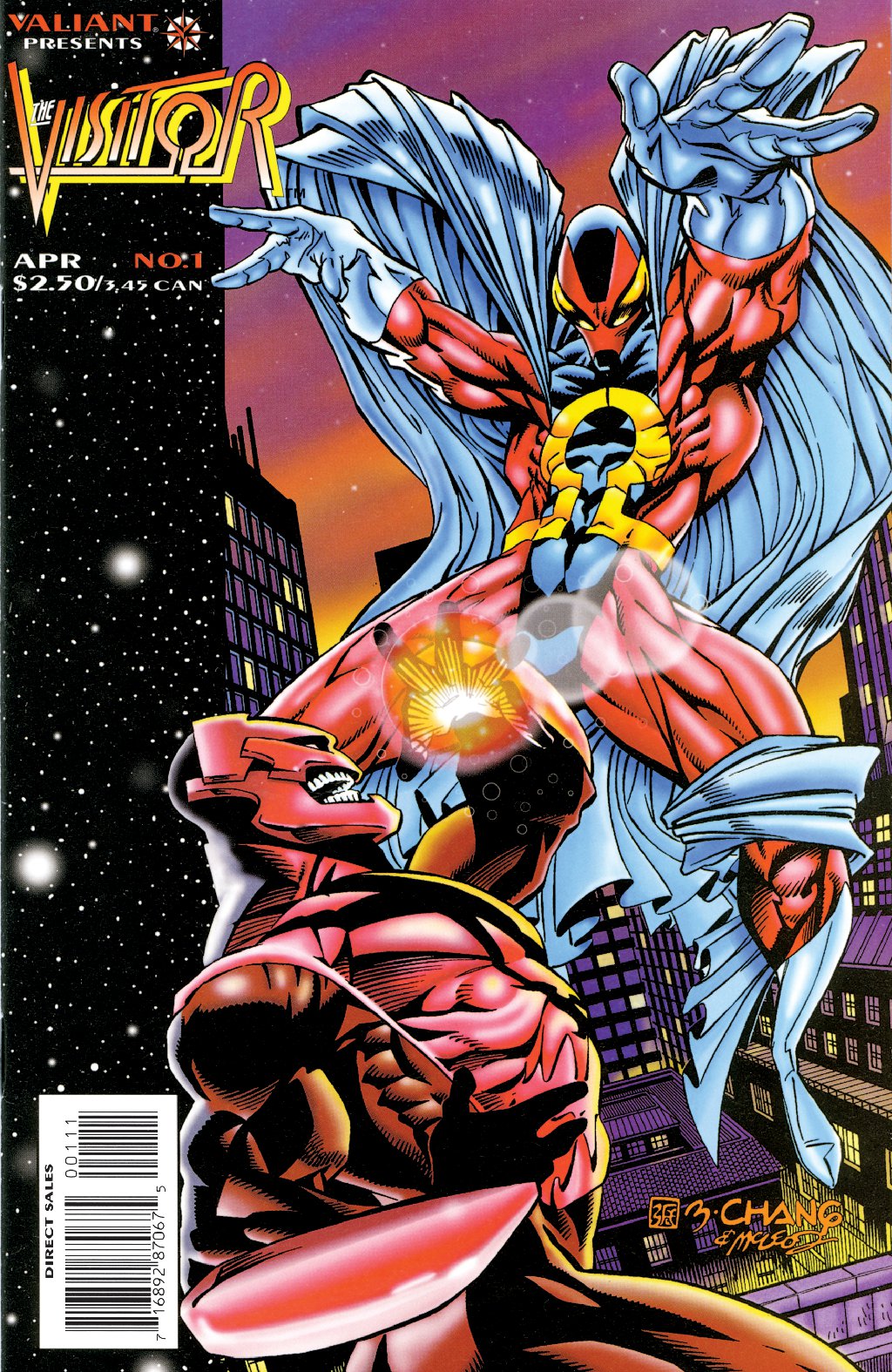 cover for The Visitor (1995) #1