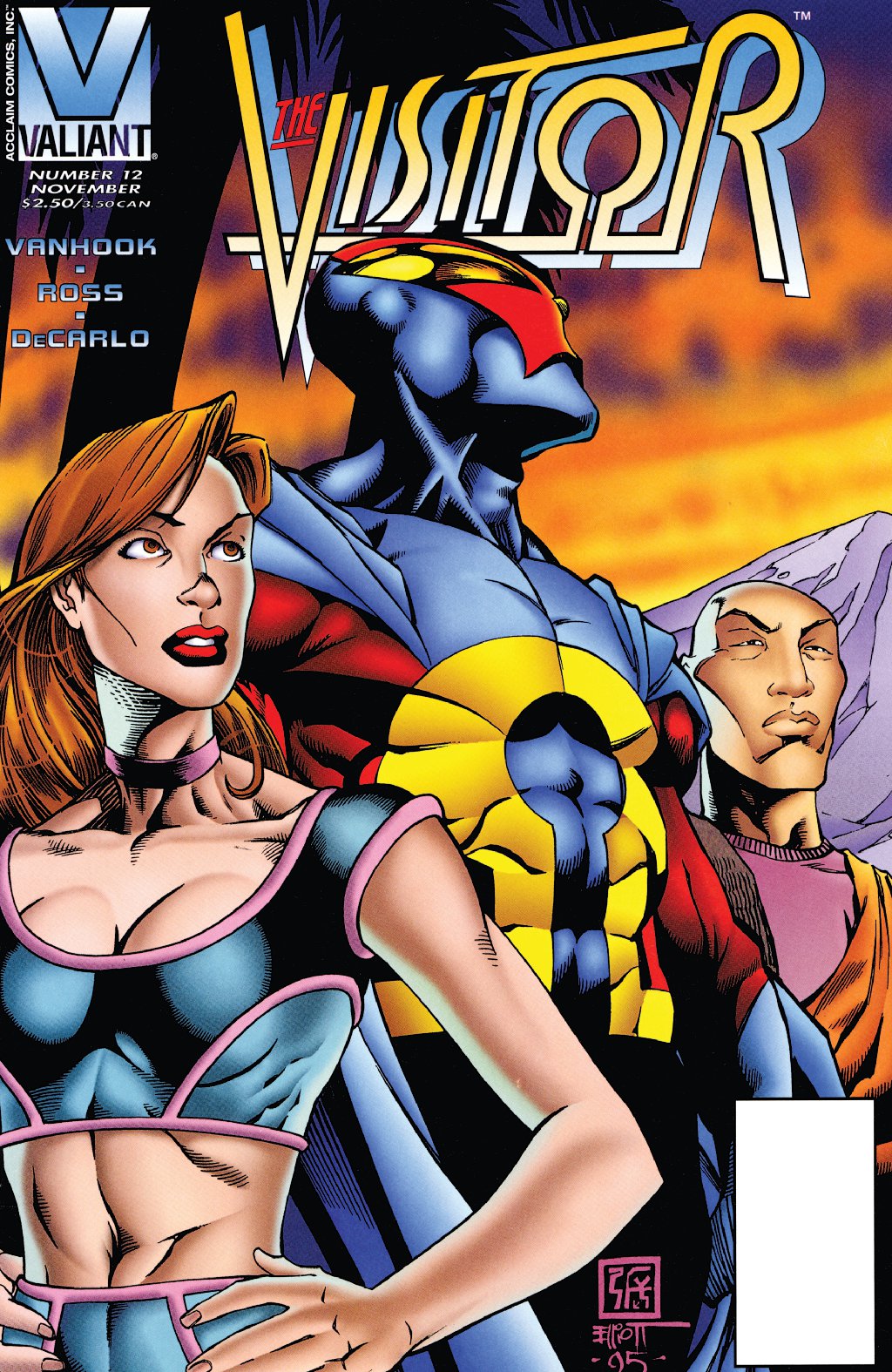 cover for The Visitor (1995) #12