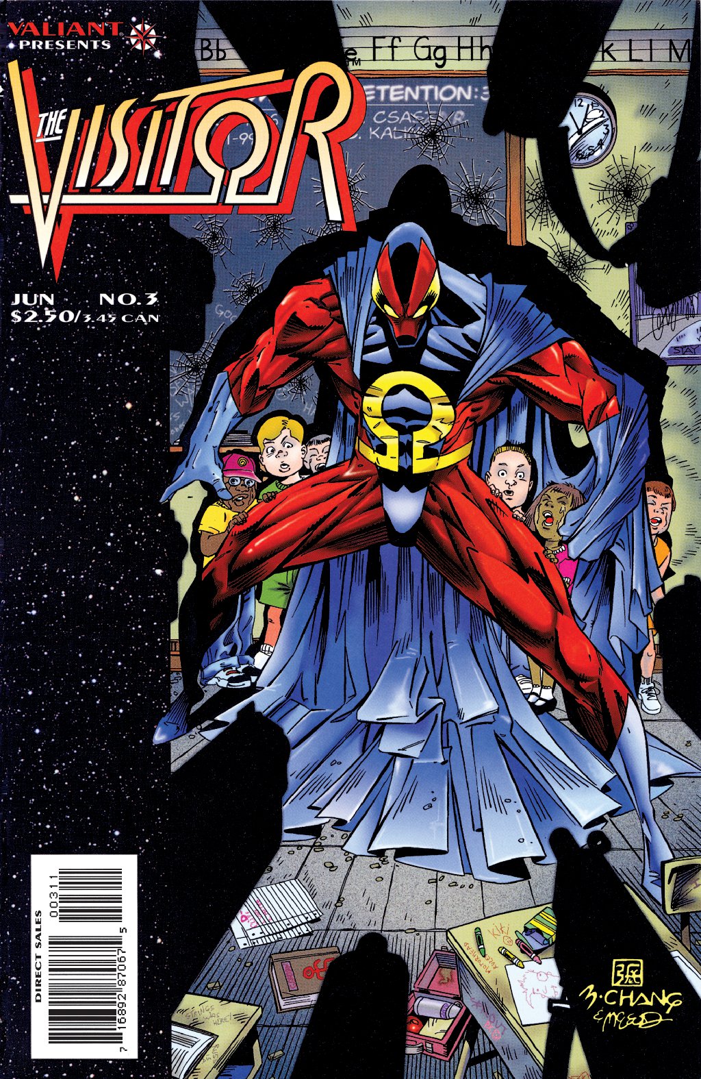 cover for The Visitor (1995) #3