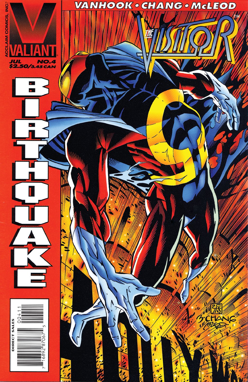 cover for The Visitor (1995) #4