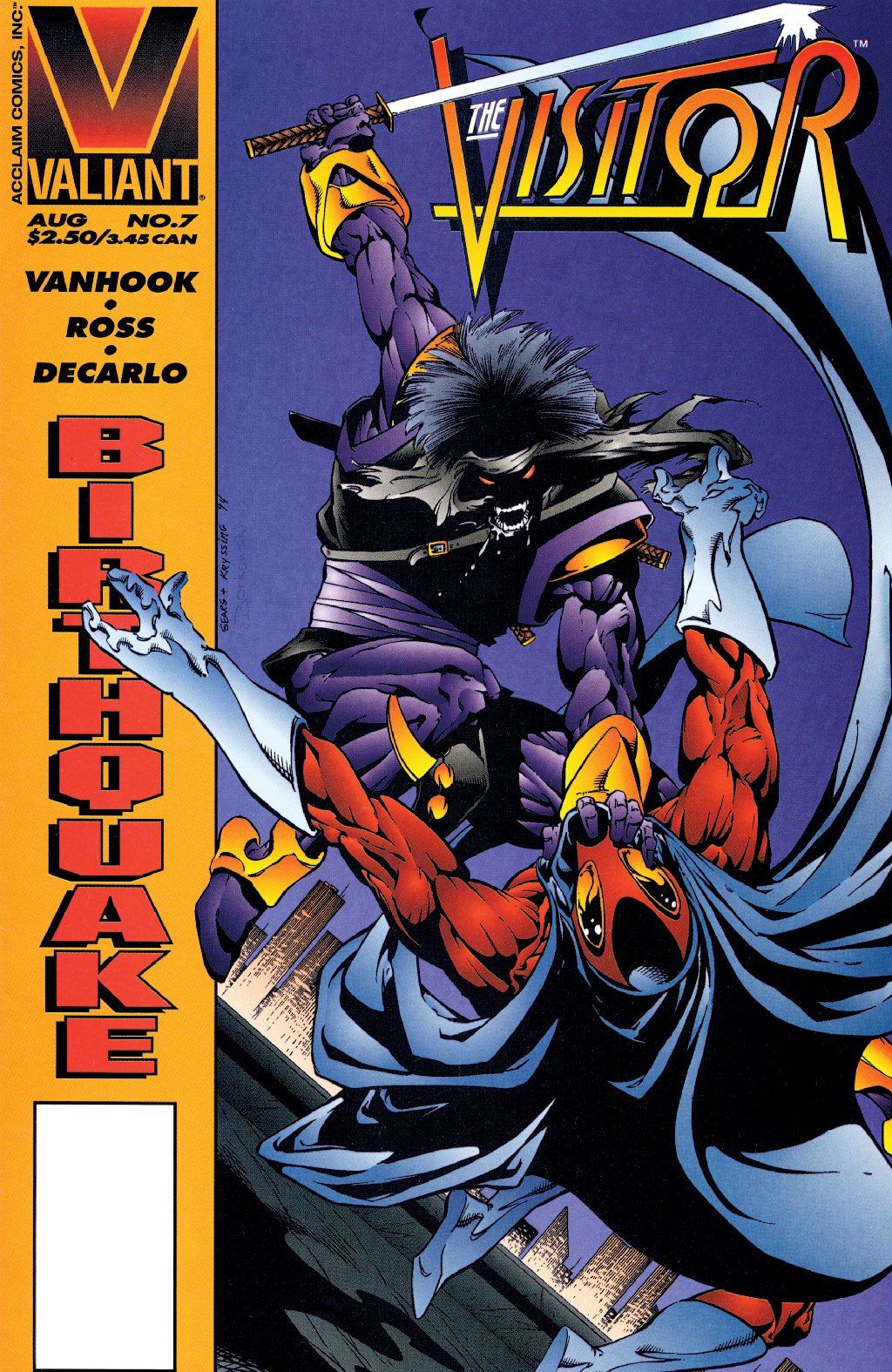 cover for The Visitor (1995) #7