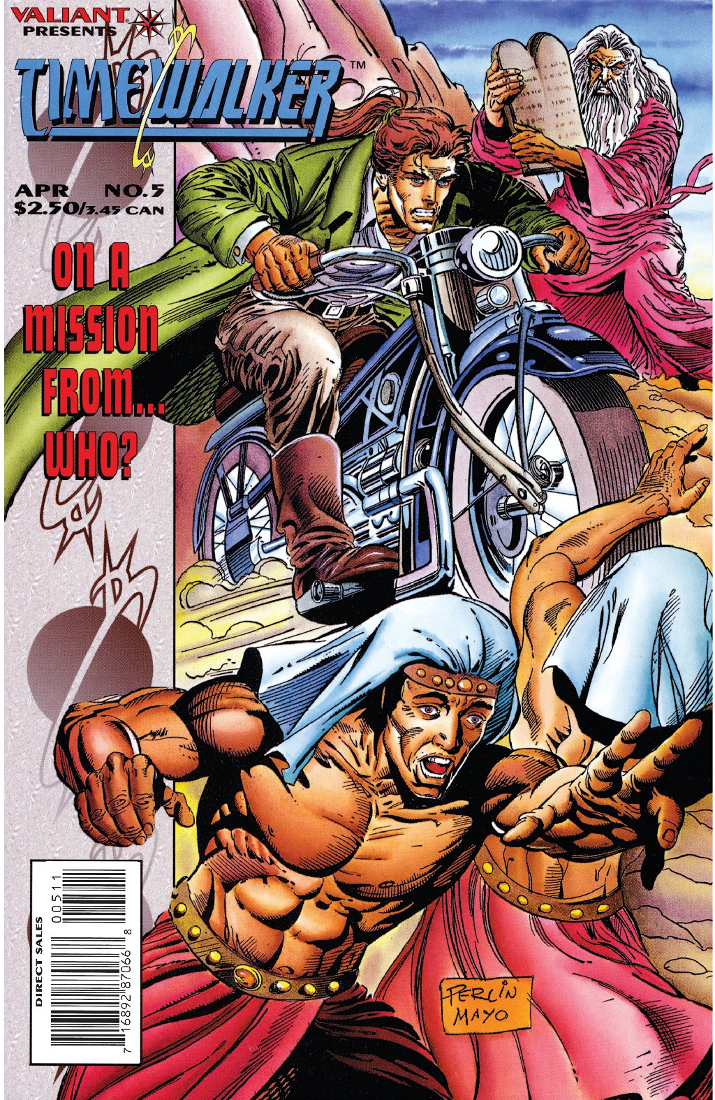 cover for Timewalker (1994) #5