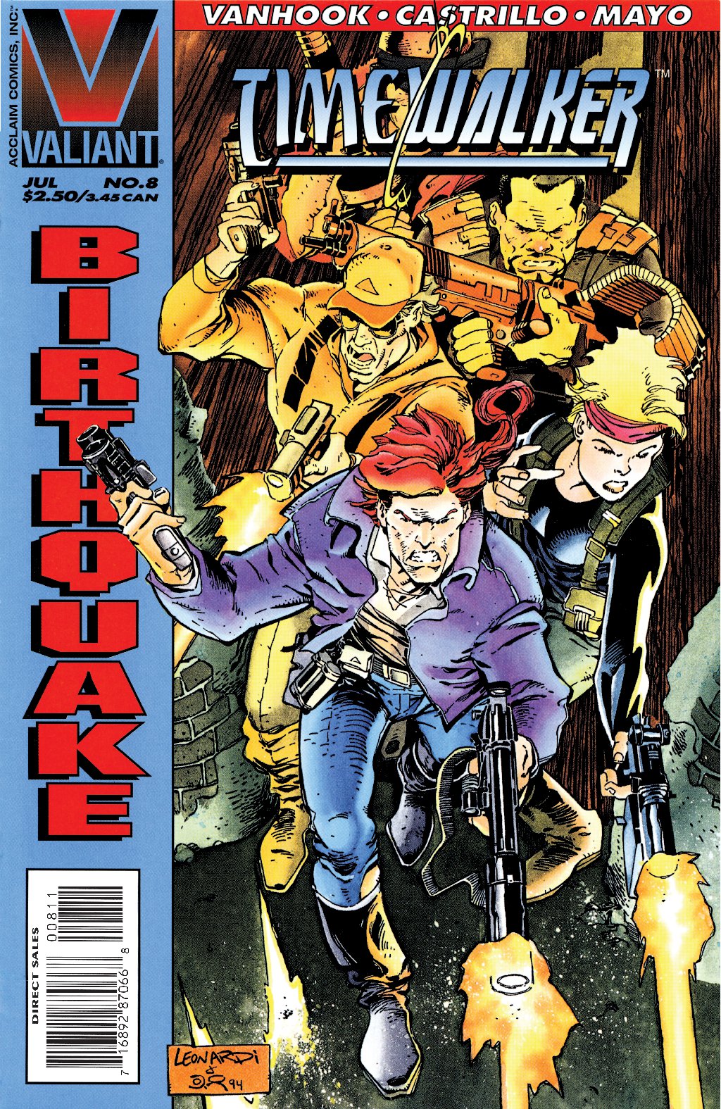 cover for Timewalker (1994) #8