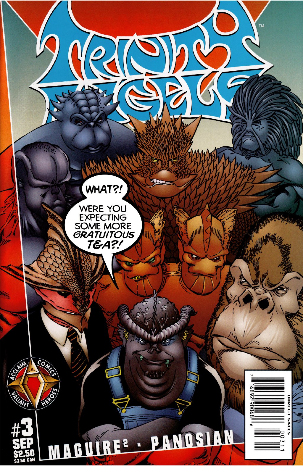 cover for Trinity Angels (1997) #3